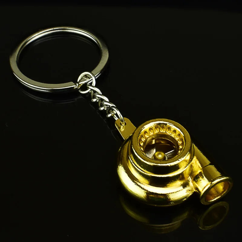 Mini Turbo Turbocharger Keychain