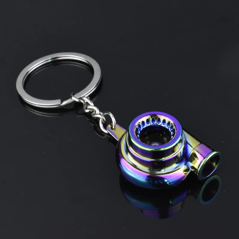 Mini Turbo Turbocharger Keychain