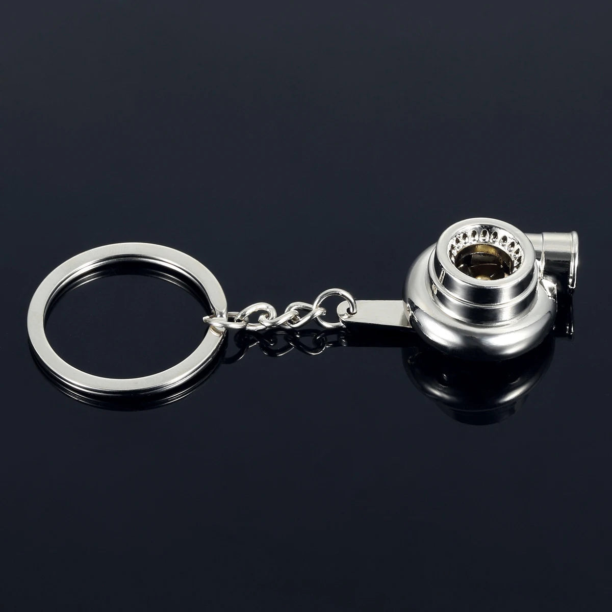 Mini Turbo Turbocharger Keychain