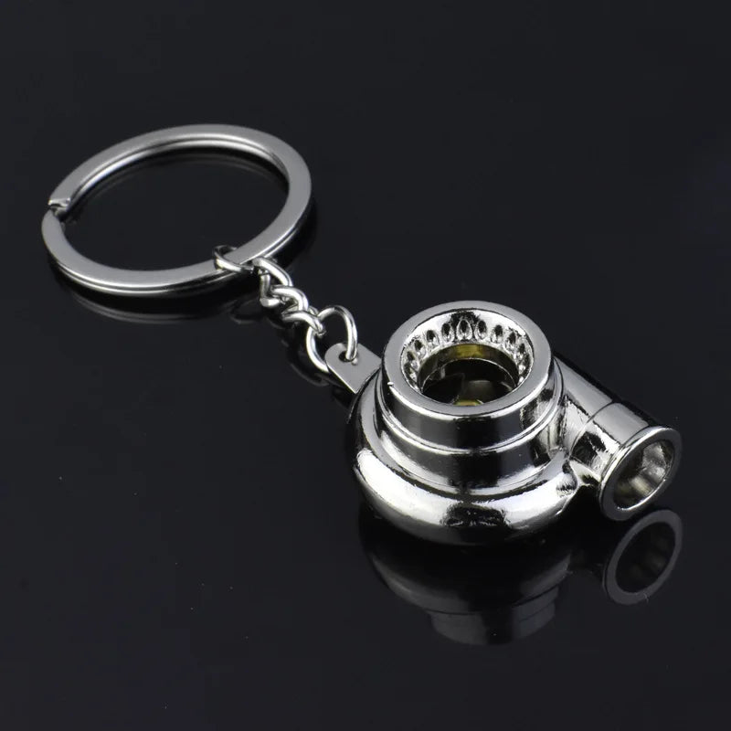 Mini Turbo Turbocharger Keychain