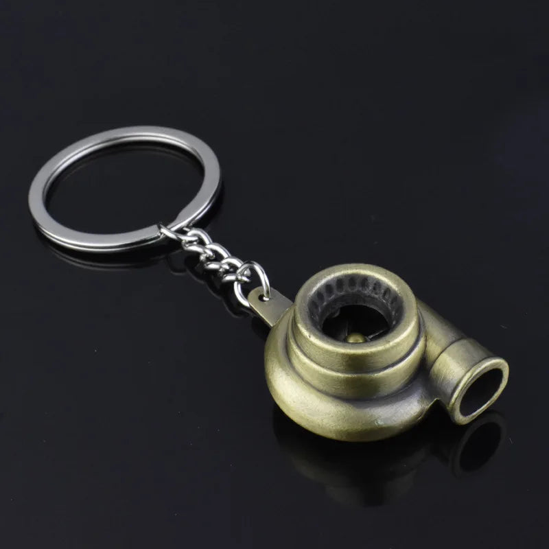 Mini Turbo Turbocharger Keychain