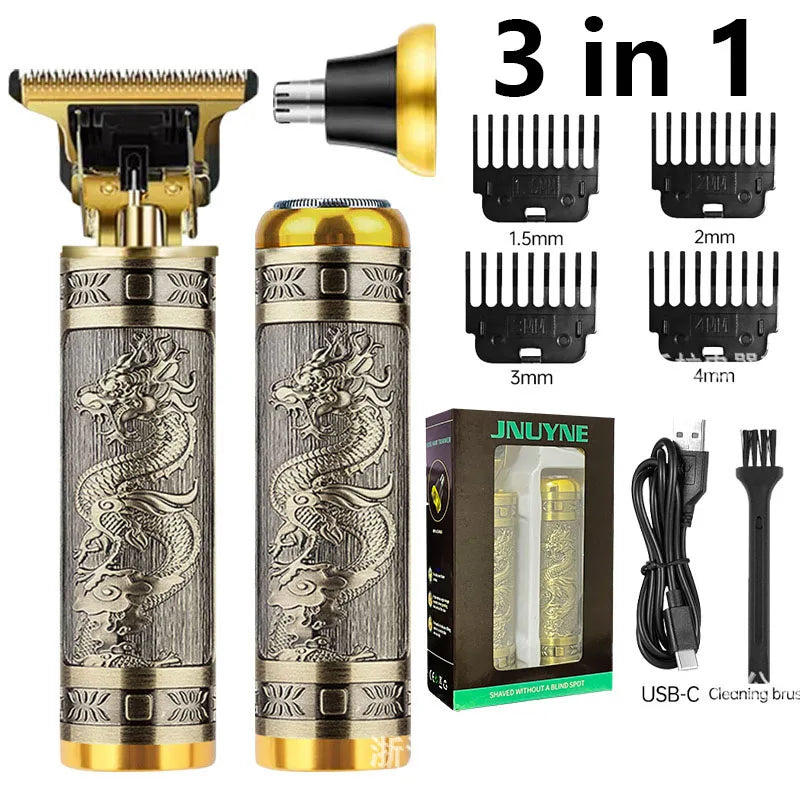 Usb vintage hair trimmer