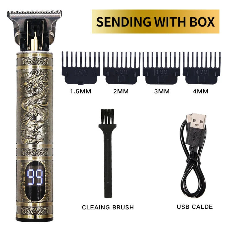 Usb vintage hair trimmer