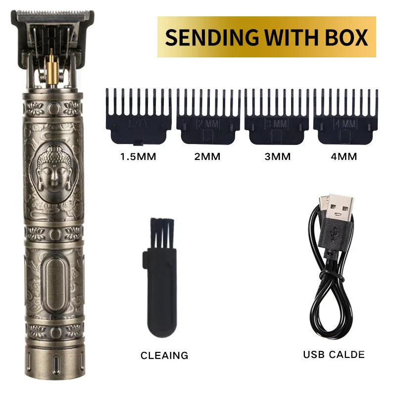 Usb vintage hair trimmer