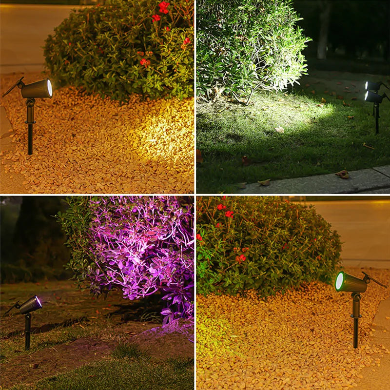 9 waterproof LED Solar Spotlights