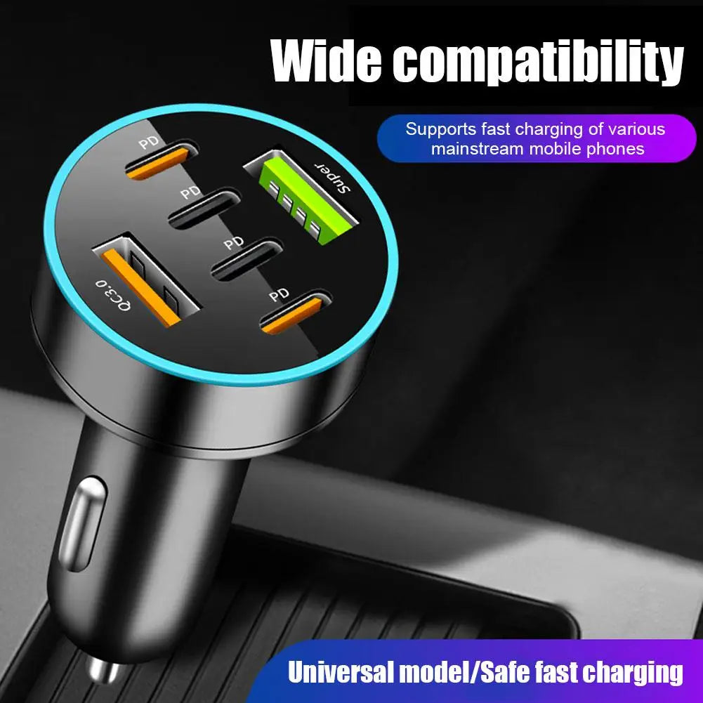 66W USB Car Charger