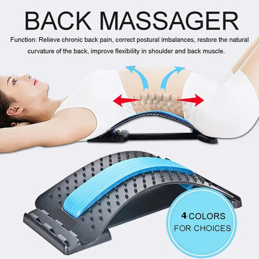 Back Stretcher Lower Back Pain Relief Device