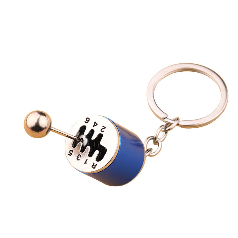 Vintage Car Shift Stainless Steel Keychain