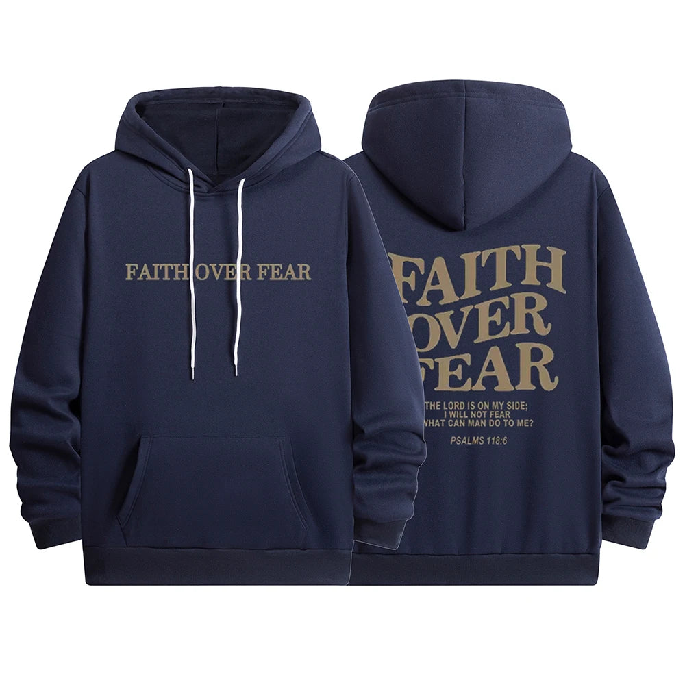 Faith Overcomes Fear hoodie