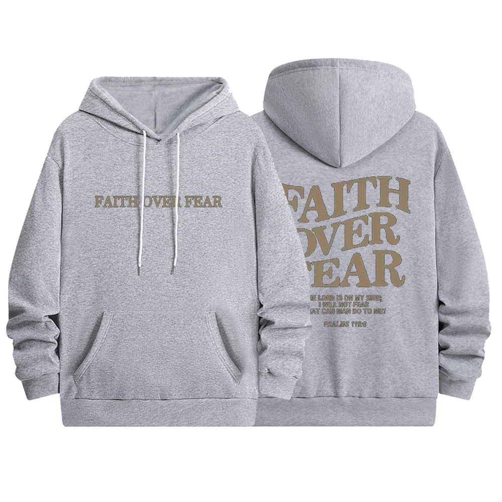 Faith Overcomes Fear hoodie