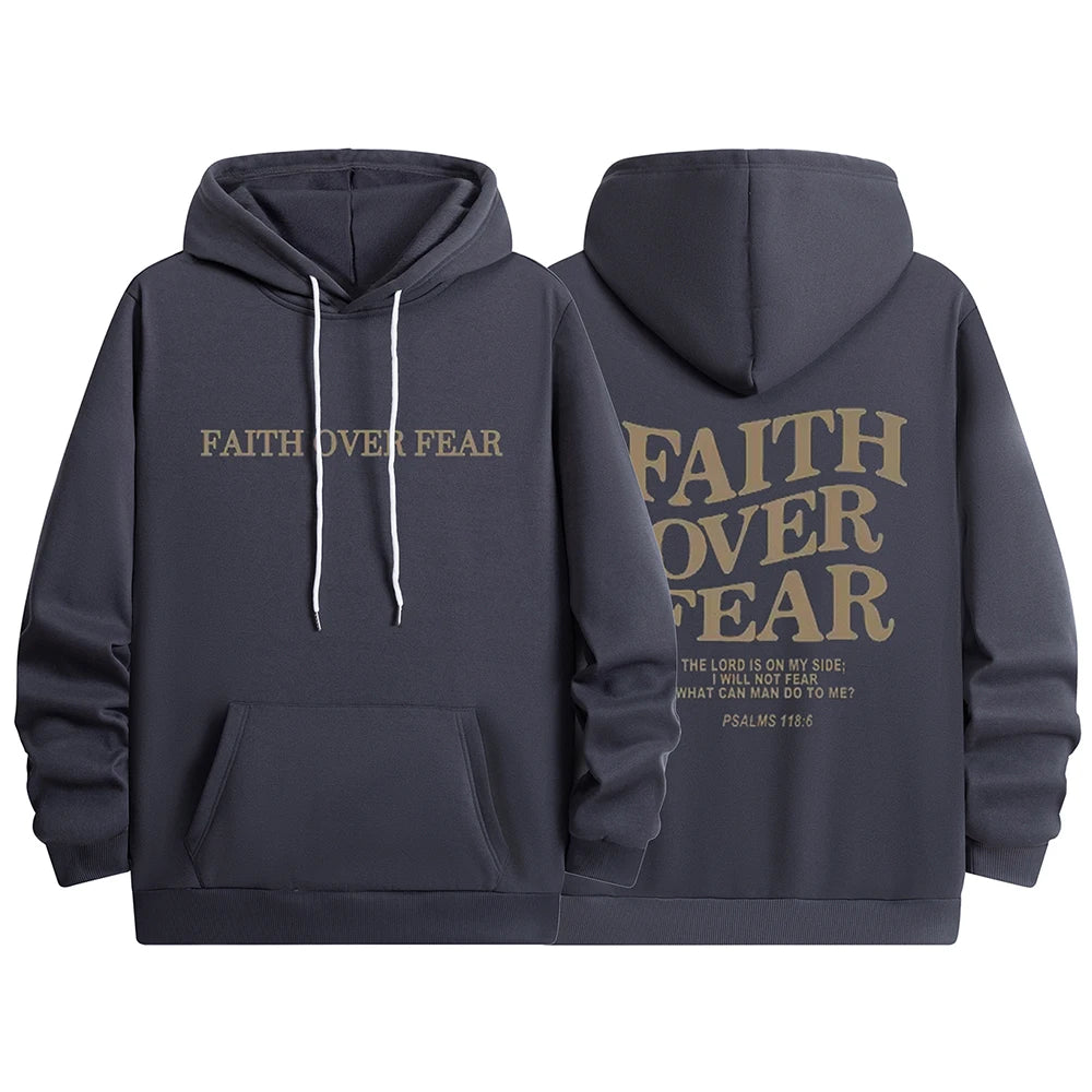 Faith Overcomes Fear hoodie