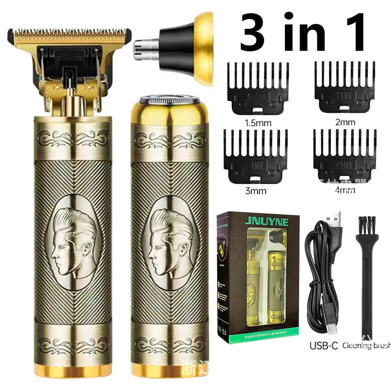 Usb vintage hair trimmer