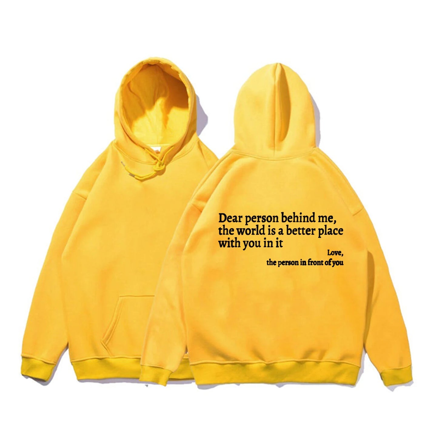 Dear Person Behind Me Hoodie