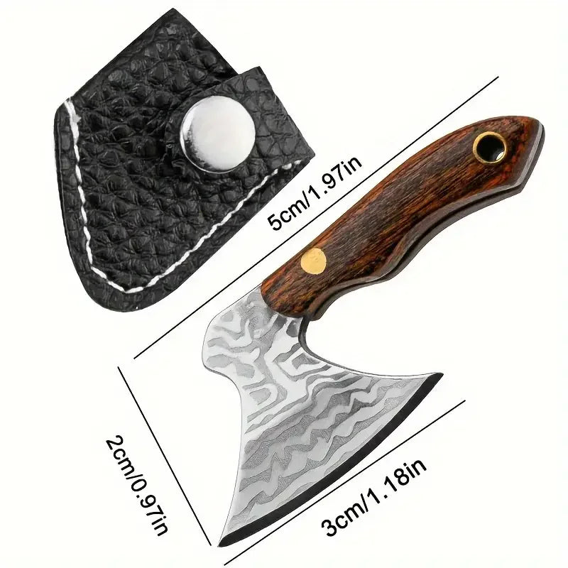 Mini Stainless Steel Small Axe Portable Key Chain