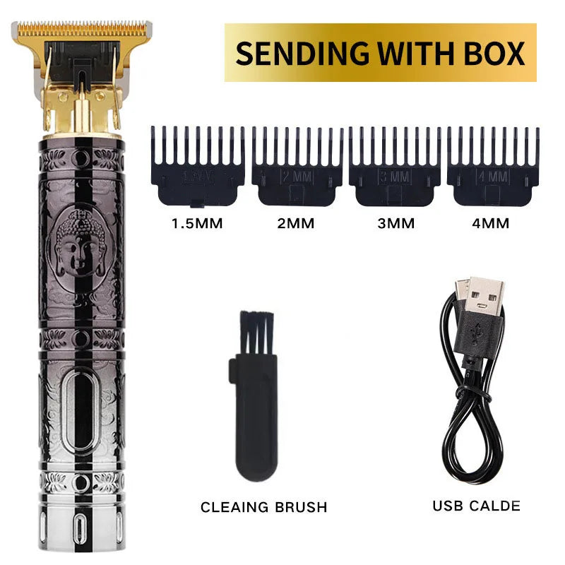 Usb vintage hair trimmer