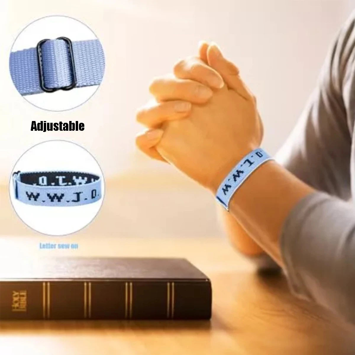 WWJD Adjustable Bracelets