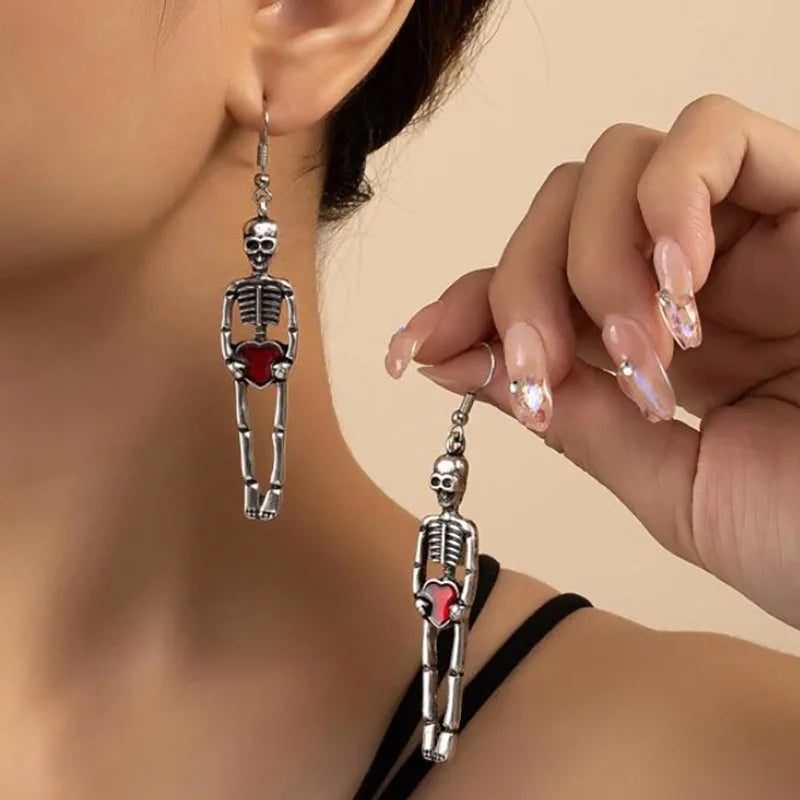 Skeleton Dangle Earrings