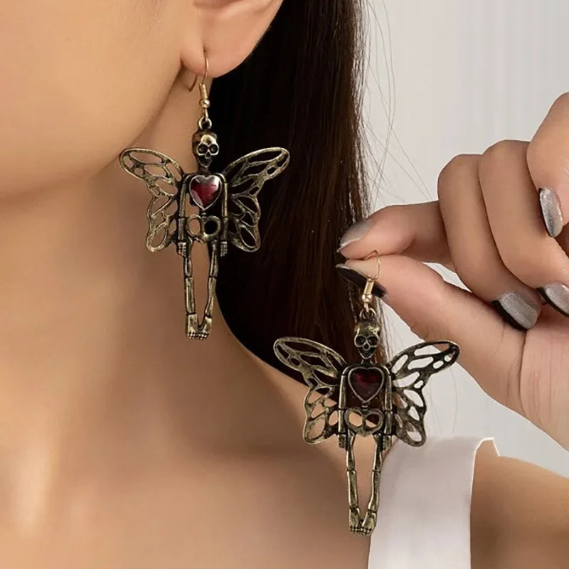 Skeleton Dangle Earrings