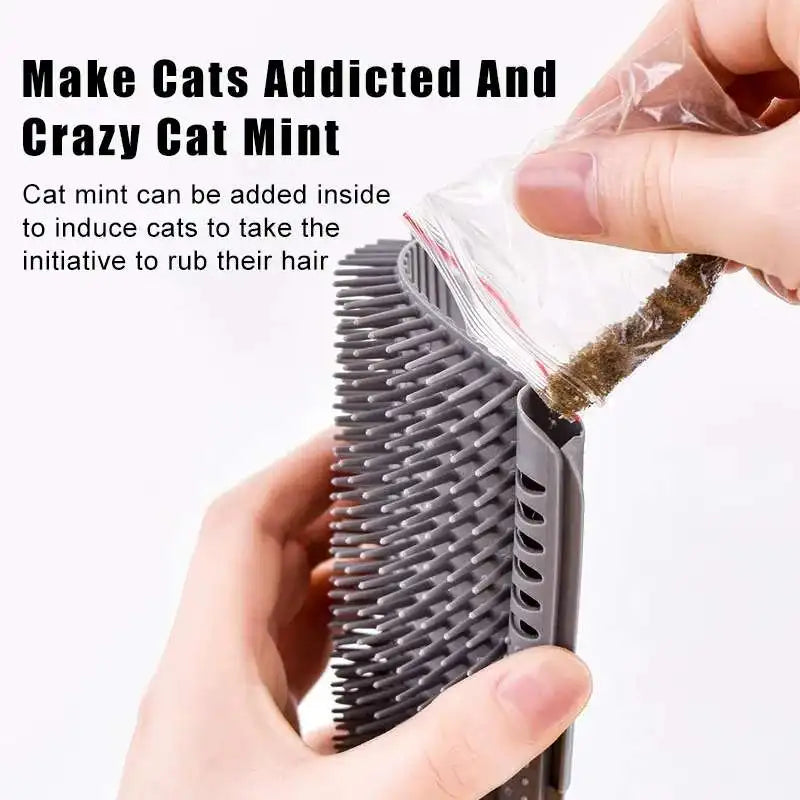 Cat Self Groomer Corner Brush