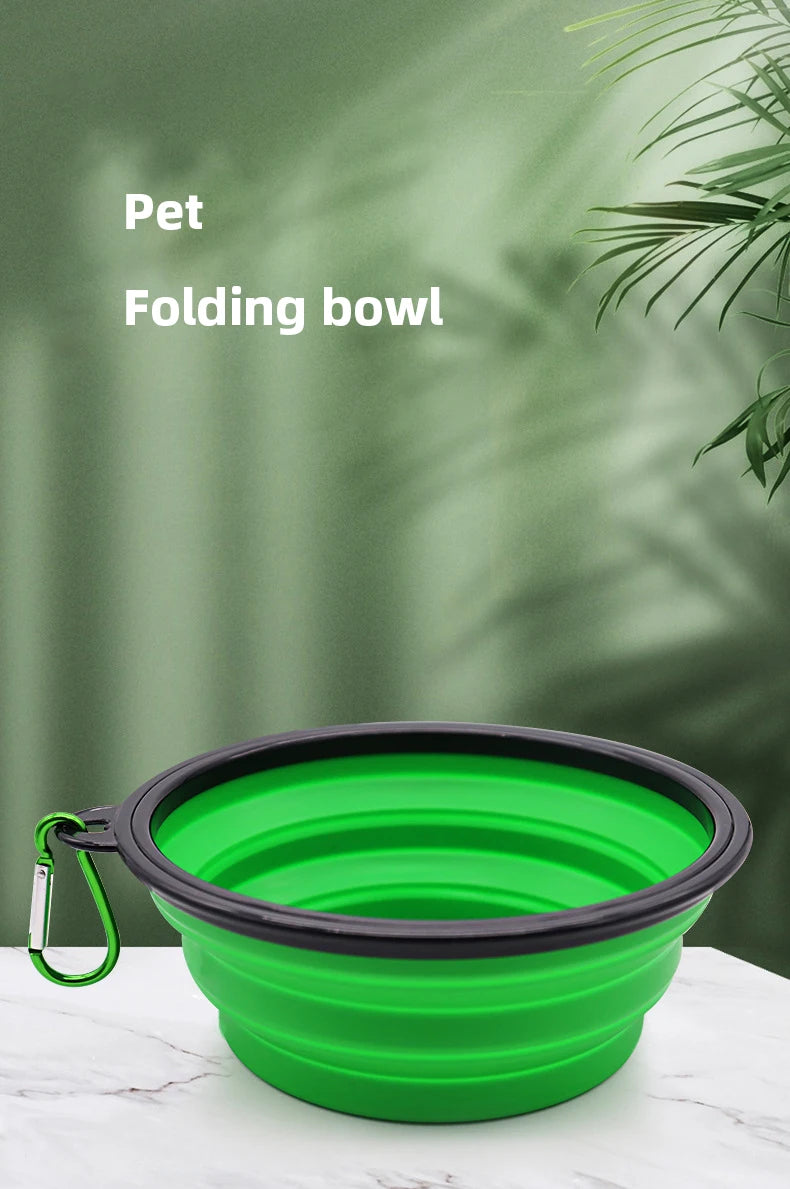 Portable Foldable Food and Water Container for pets