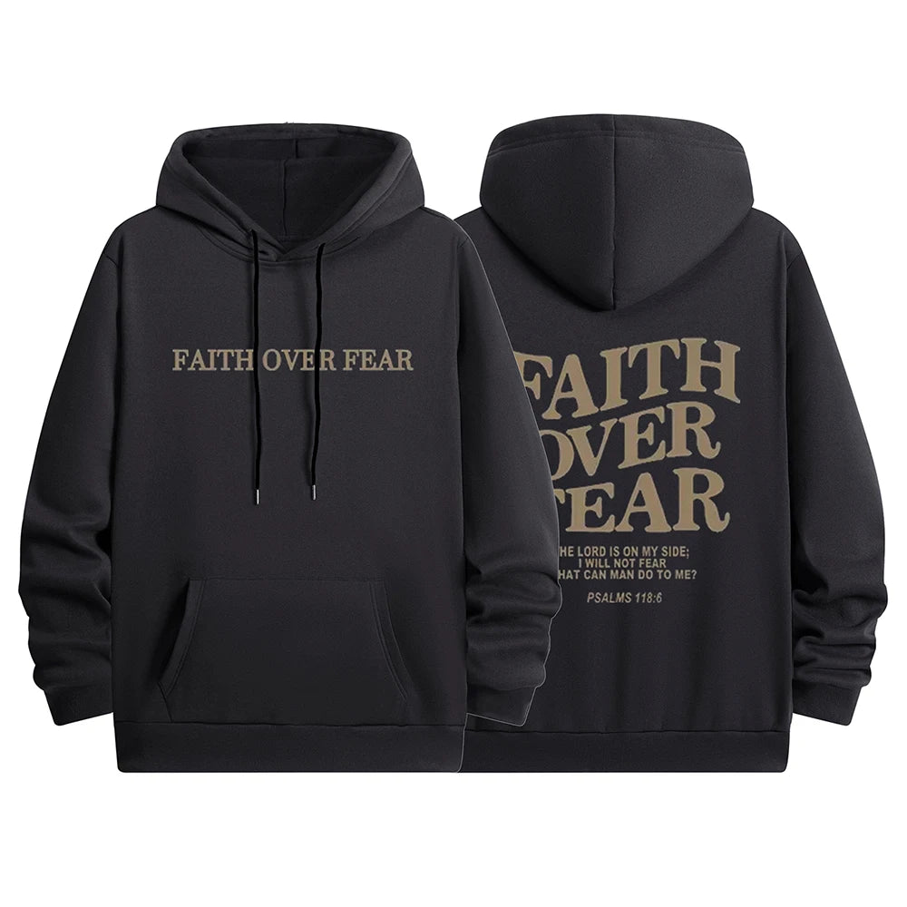 Faith Overcomes Fear hoodie