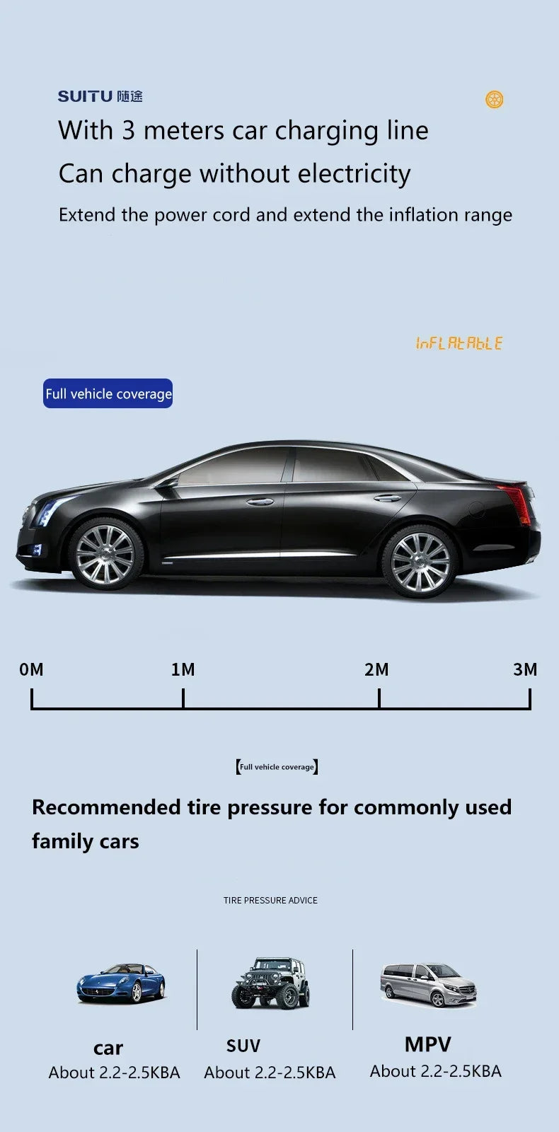 Wireless Car Air Pump