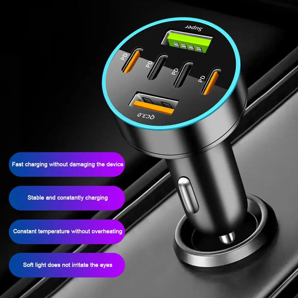 66W USB Car Charger