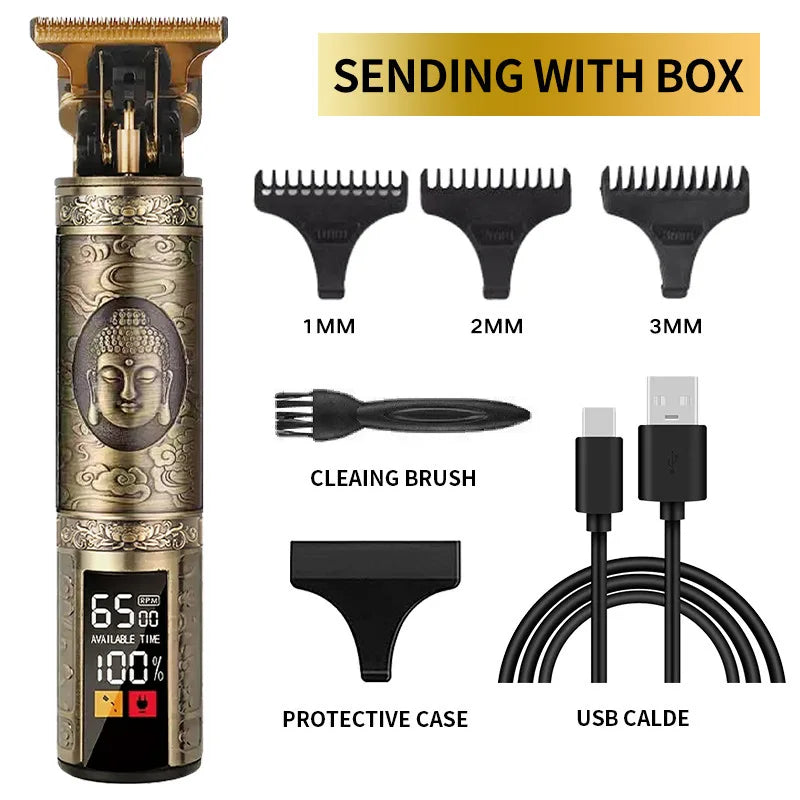 Usb vintage hair trimmer