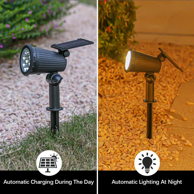 9 waterproof LED Solar Spotlights