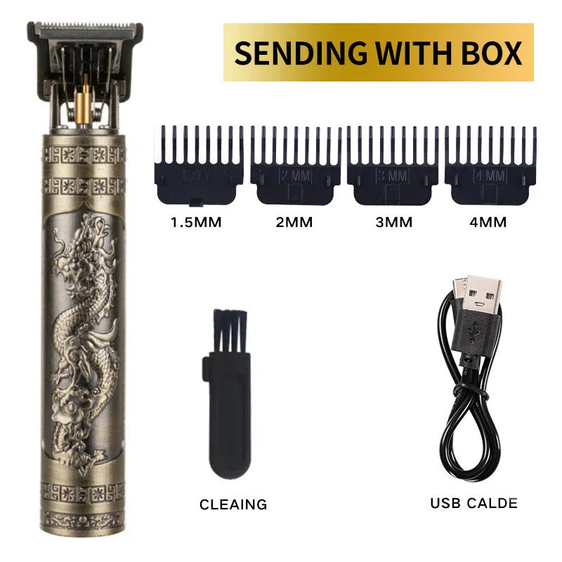 Usb vintage hair trimmer