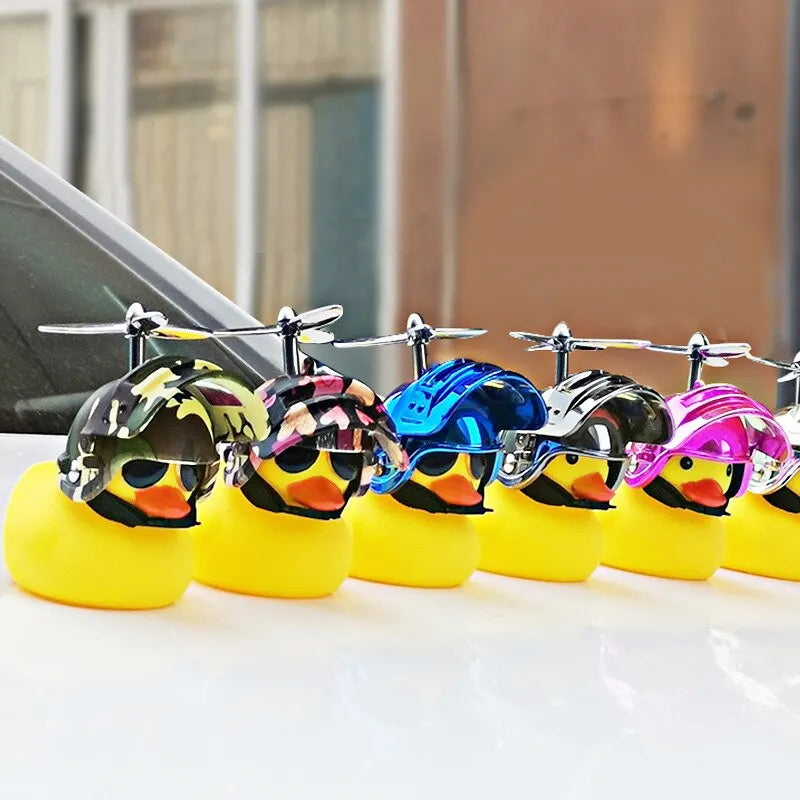 Broken Wind Rubber Duck  Car Accessory