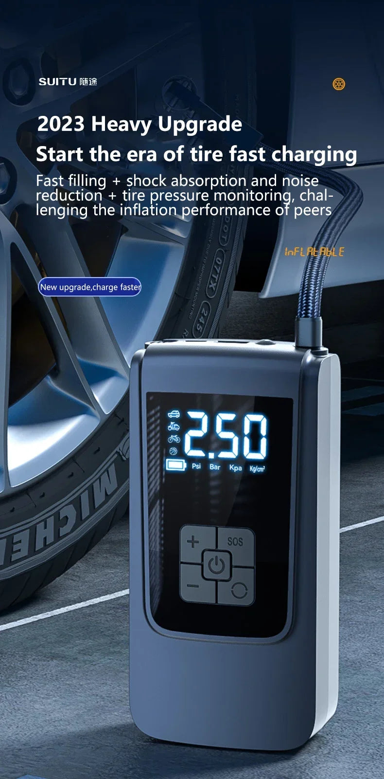 Wireless Car Air Pump